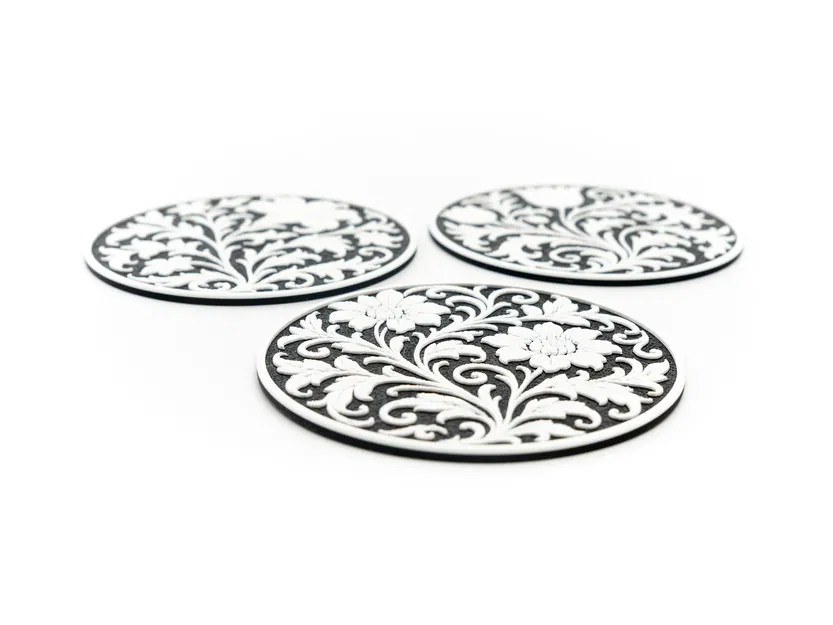 Miếng lót ly phong cách Art Nouveau - Image 5