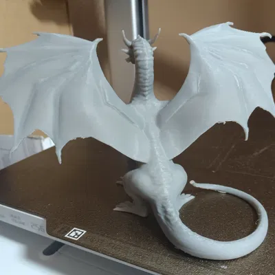 Mô hình Rồng ngồi sải cánh (Sitting Dragon with Wings Spread)