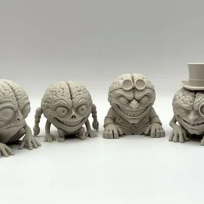 Bộ Sưu Tập Creepy Brainy - Những Mô Hình Não Bộ Độc Đáo