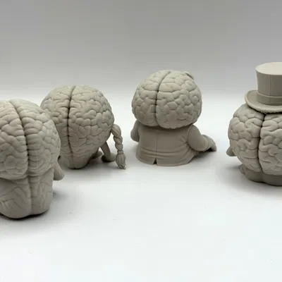 Bộ Sưu Tập Creepy Brainy - Những Mô Hình Não Bộ Độc Đáo
