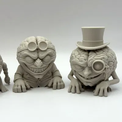 Bộ Sưu Tập Creepy Brainy - Những Mô Hình Não Bộ Độc Đáo