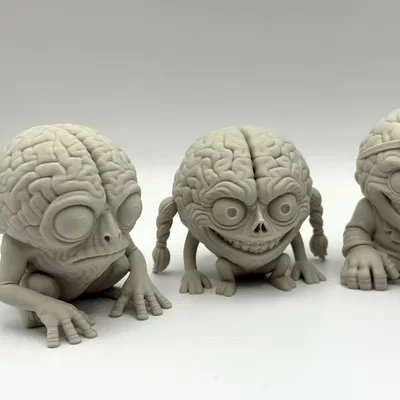 Bộ Sưu Tập Creepy Brainy - Những Mô Hình Não Bộ Độc Đáo