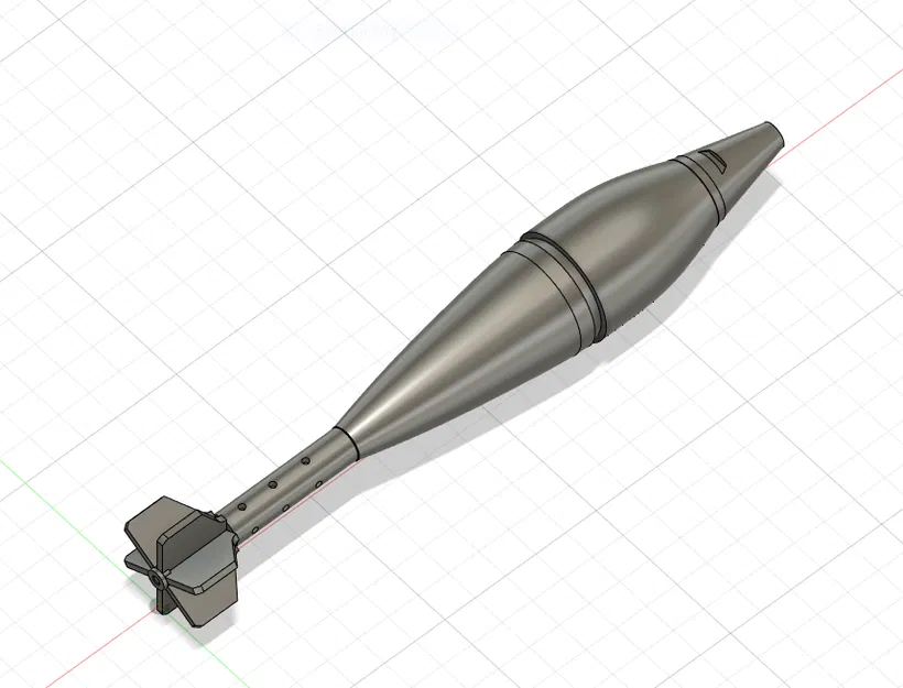 Mô hình đạn cối 81mm (81mm Mortar Prop) - Image 3