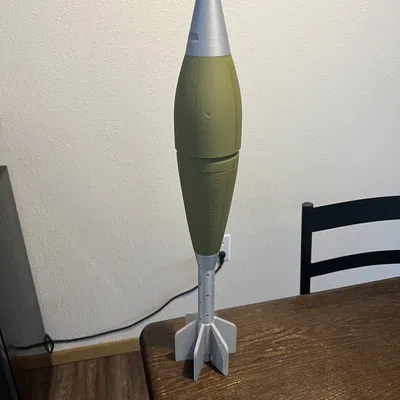 Mô hình súng cối M821 81mm