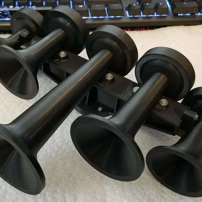 Mô hình còi tàu Nathan K5LA (Nathan K5LA Train Horn)