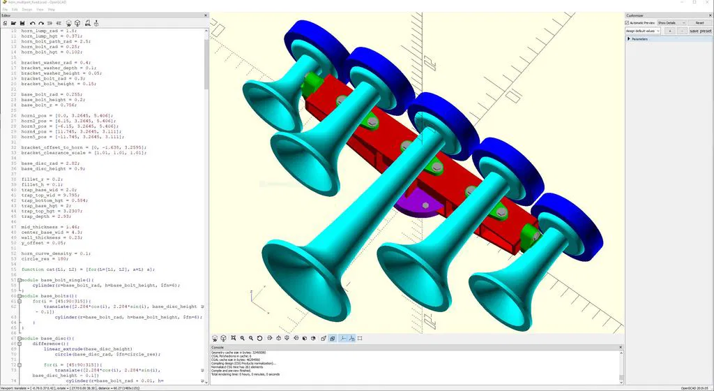 Mô hình còi tàu Nathan K5LA (Nathan K5LA Train Horn) - Image 2