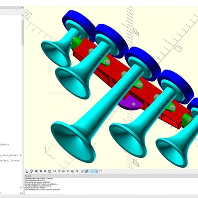 Mô hình còi tàu Nathan K5LA (Nathan K5LA Train Horn)