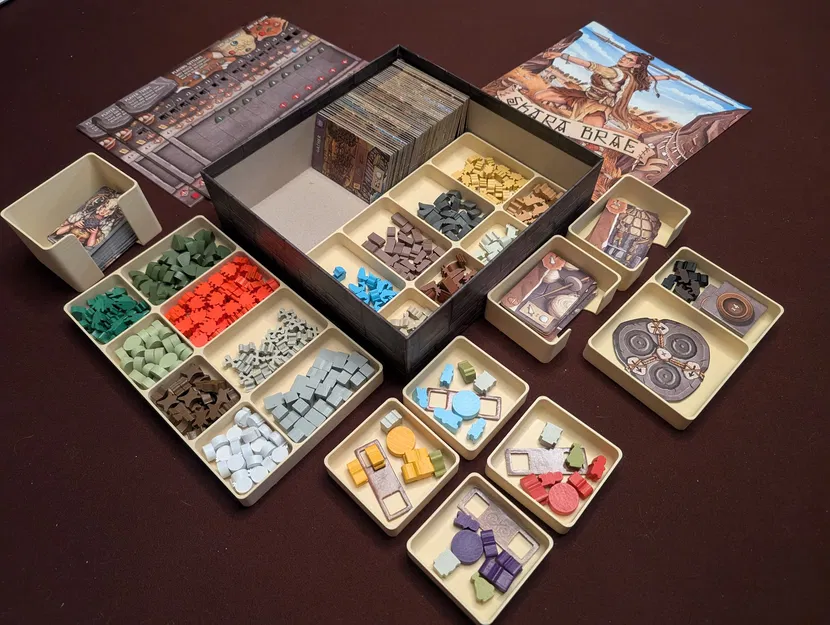 Bộ Organizer cho board game Skara Brae - Image 1