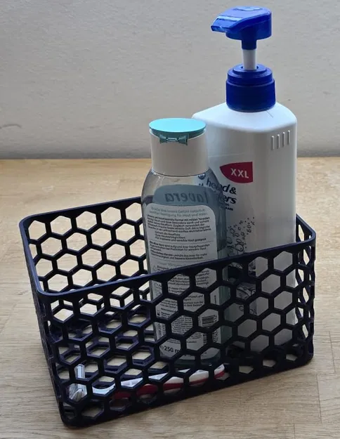 Giỏ đựng đồ nhà tắm Duschkörbchen - Mẫu in 3D tiện dụng cho mọi nhà - Image 2