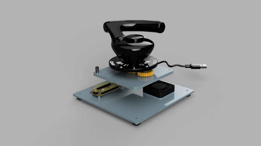 Dự án tự làm tay lái (tiller) cho Airbus A320 - Image 2