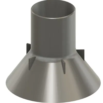 Phễu Châm Muối Cho Máy Rửa Bát 45mm - Phụ Kiện In 3D Tiện Dụng