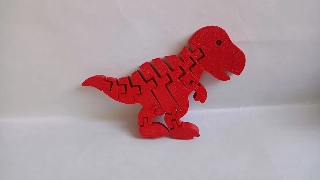 Mô hình đồ chơi Flexi T-Rex cử động linh hoạt - Image 1