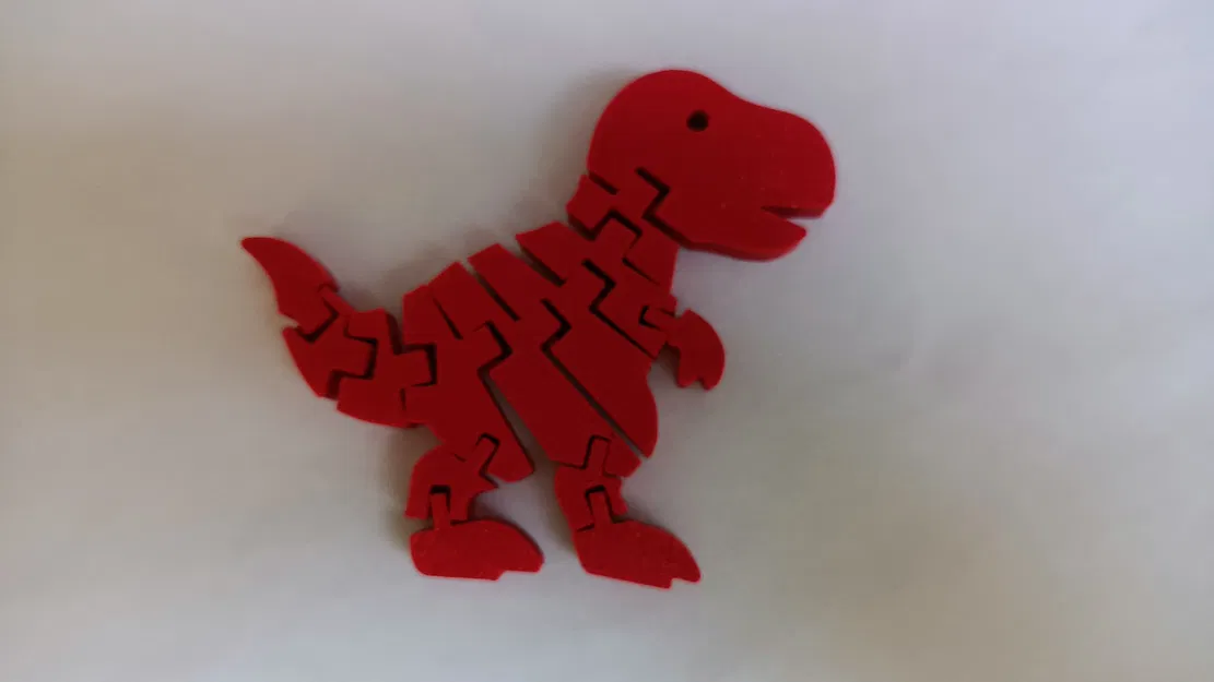 Mô hình đồ chơi Flexi T-Rex cử động linh hoạt - Image 2