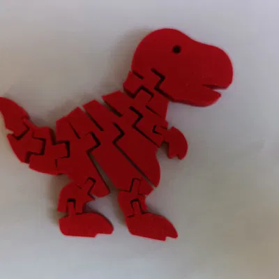 Mô hình đồ chơi Flexi T-Rex cử động linh hoạt