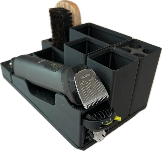 Giá đỡ Gridfinity cho máy tỉa râu Philips Norelco All-in-One - Image 1