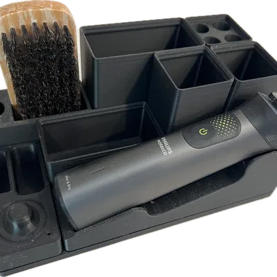 Giá đỡ Gridfinity cho máy tỉa râu Philips Norelco All-in-One