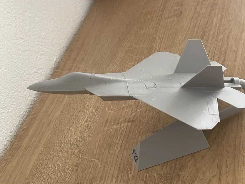 Mô hình máy bay chiến đấu F-22 Raptor (kèm đế trưng bày) in 3D - Image 2