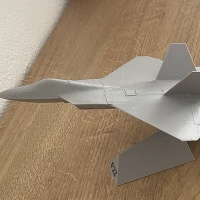 Mô hình máy bay chiến đấu F-22 Raptor (kèm đế trưng bày) in 3D