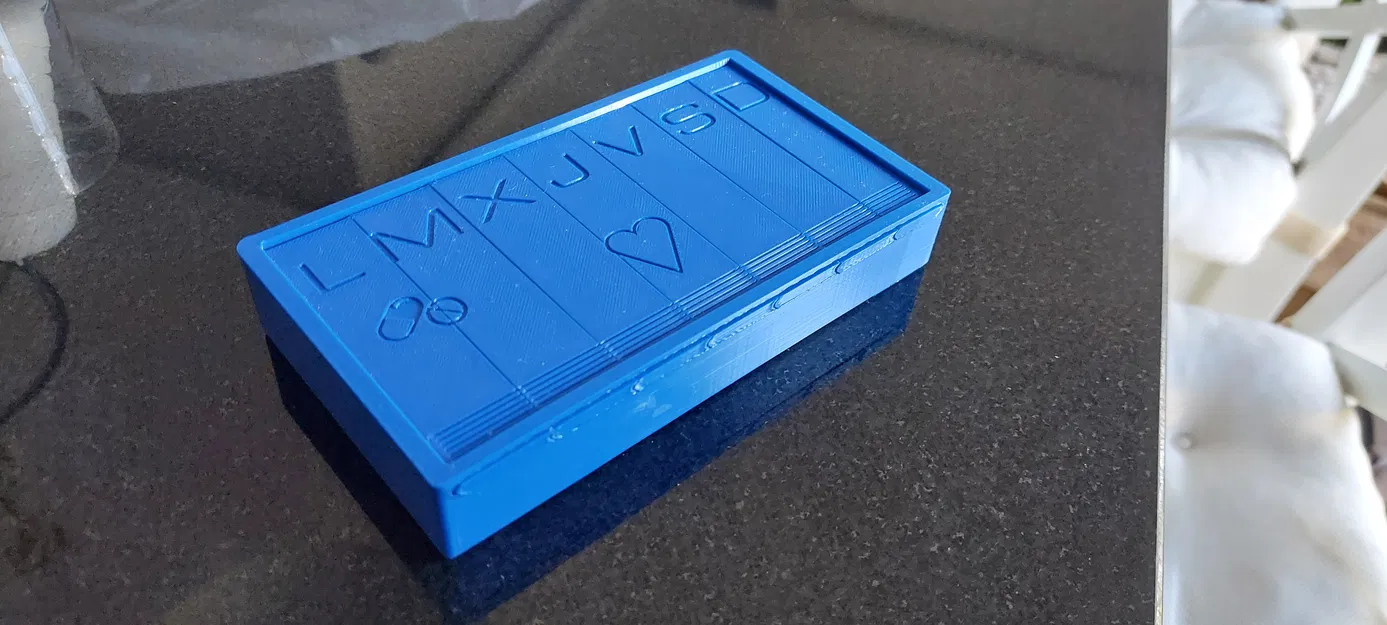 Hộp đựng thuốc hàng tuần dạng module - Weekly Pillbox - Image 3