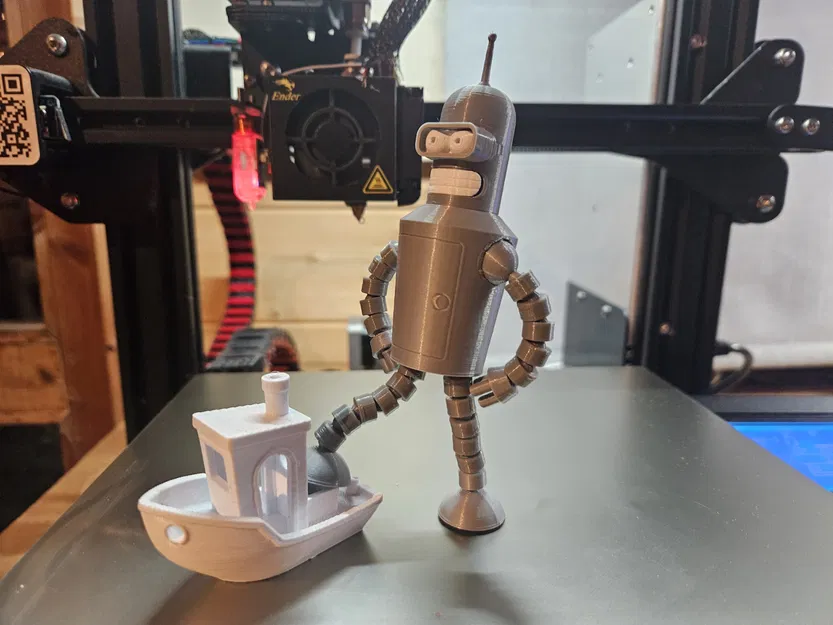 Bendy Bender - Mô hình Bender cử động linh hoạt - Image 1