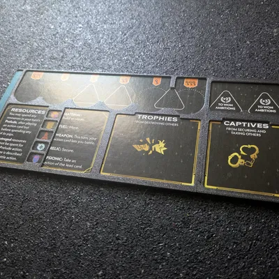 Tấm phủ (Overlay) cho bảng người chơi game Arcs