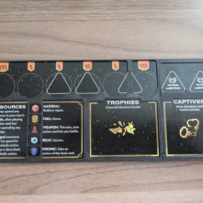 Tấm phủ (Overlay) cho bảng người chơi game Arcs