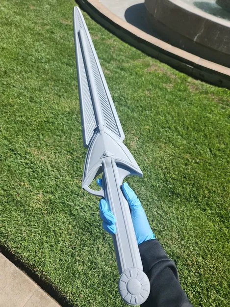 Mô hình 3D Chrono Sabers - Power Rangers Time Force - Image 2