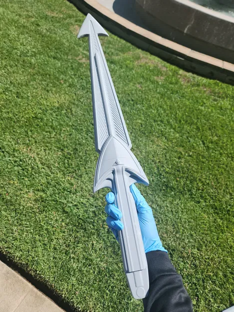 Mô hình 3D Chrono Sabers - Power Rangers Time Force - Image 3