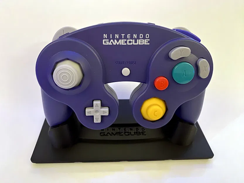 Đế dựng tay cầm Nintendo GameCube chuẩn Gridfinity đẹp mắt - Image 1