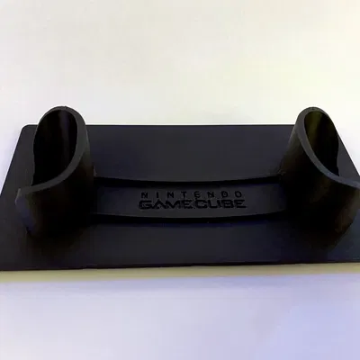 Đế dựng tay cầm Nintendo GameCube chuẩn Gridfinity đẹp mắt