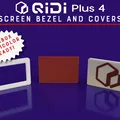 Khung viền màn hình và nắp bảo vệ cho Qidi Plus 4 - Thumbnail 1