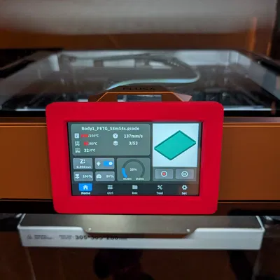 Khung viền màn hình và nắp bảo vệ cho Qidi Plus 4