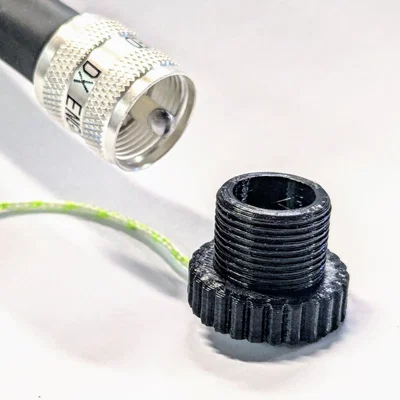 Nút bịt bảo vệ đầu nối cáp đồng trục PL-259