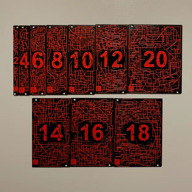 Eurorack Blank Panel │3U – 2 đến 20 HP │ "Circuit Chaos" - Image 3