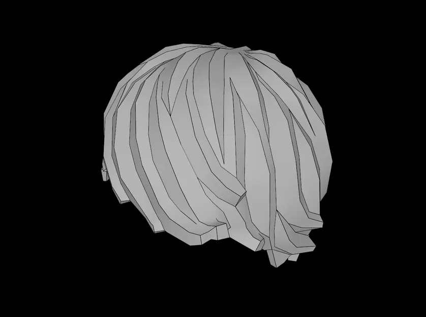 Mẫu tóc lãng tử cho Lego minifigure (87991) - Tự in 3D siêu đẹp - Image 1