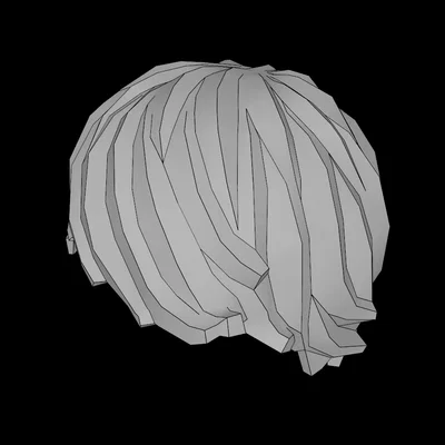 Mẫu tóc lãng tử cho Lego minifigure (87991) - Tự in 3D siêu đẹp