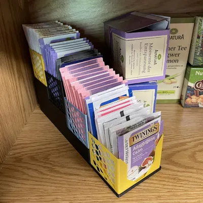 Khay đựng túi trà kiểu bậc thang