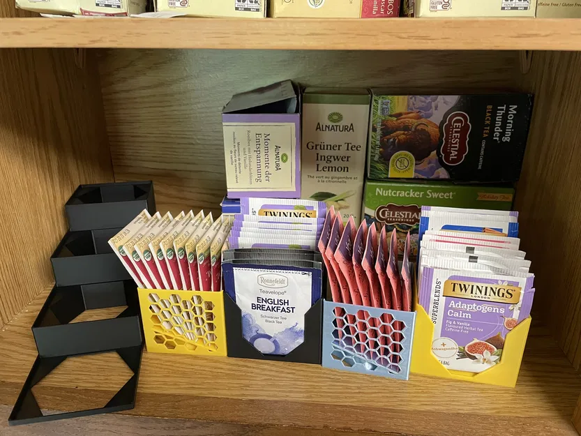 Khay đựng túi trà kiểu bậc thang - Image 4