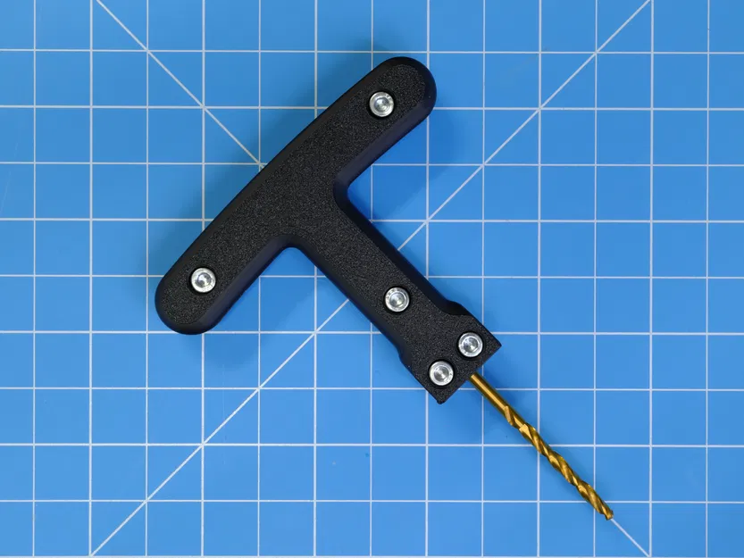 Tay cầm khoan tay T-Handle (Bản REV 2, Parametric) - Image 1