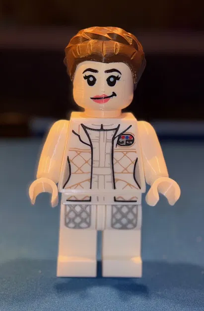 Mô hình Brick MegaFigure Princess Leia (Hoth Outfit) Star Wars (Tỷ lệ 5:1) - Image 1