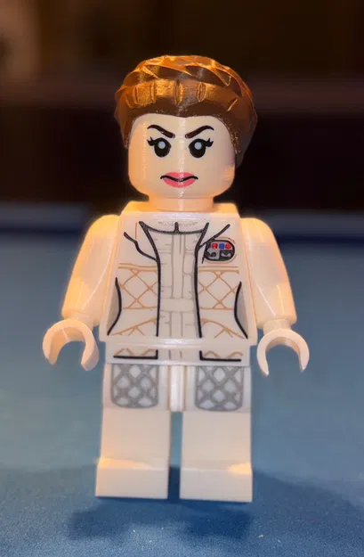 Mô hình Brick MegaFigure Princess Leia (Hoth Outfit) Star Wars (Tỷ lệ 5:1) - Image 5