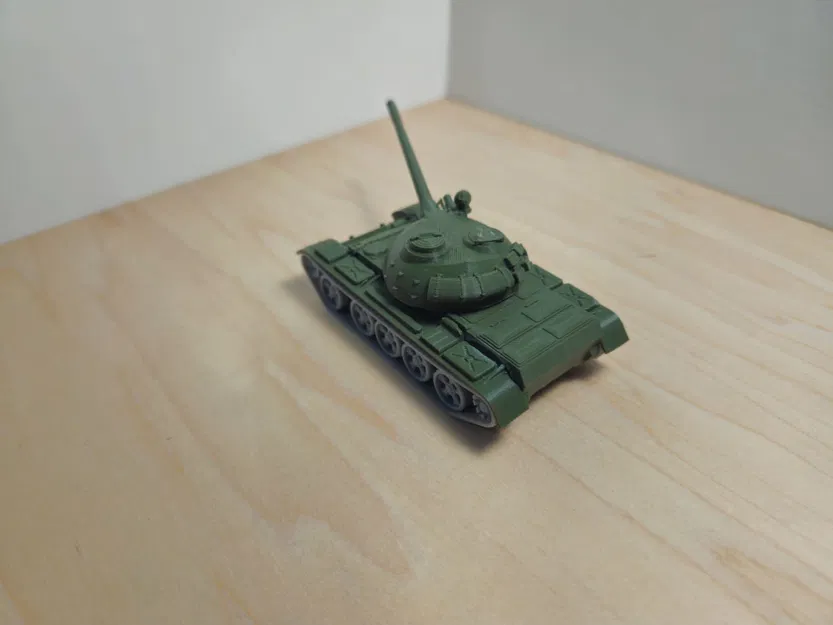 Mô hình xe tăng T-55 (T0 55 MBT) - File in 3D chi tiết cho Wargame - Image 2