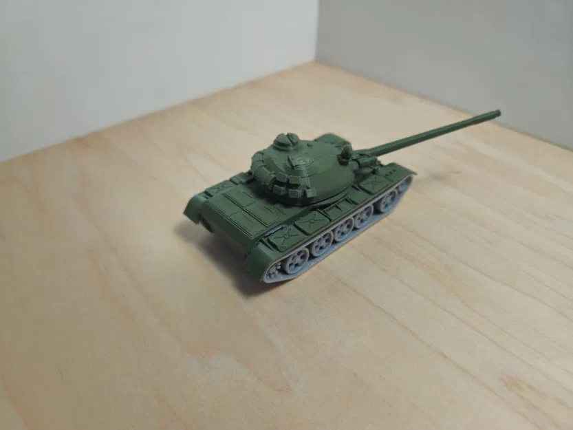 Mô hình xe tăng T-55 (T0 55 MBT) - File in 3D chi tiết cho Wargame - Image 3