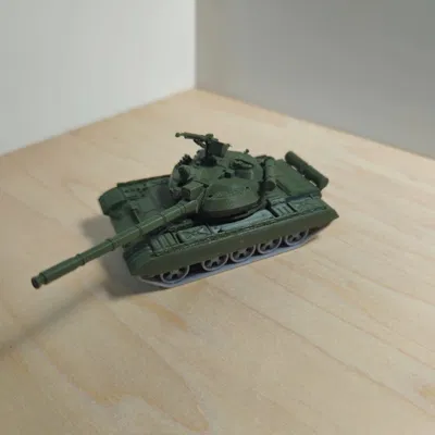 Mô hình xe tăng chiến đấu chủ lực T-55 AM-1 3D