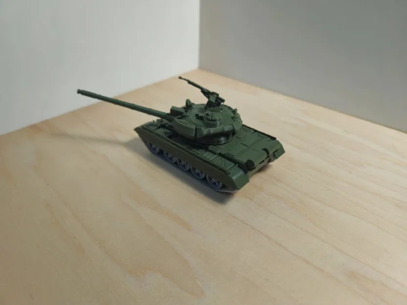 Mô hình xe tăng chiến đấu chủ lực T-55 AM-1 3D - Image 2