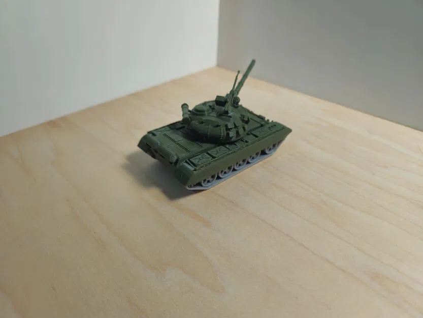 Mô hình xe tăng chiến đấu chủ lực T-55 AM-1 3D - Image 3