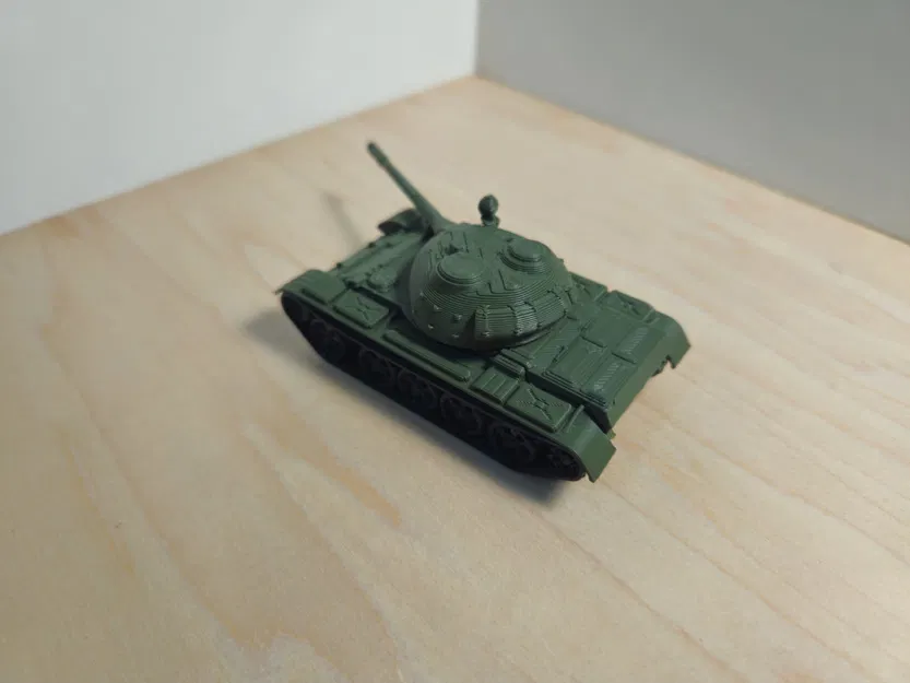 Mô hình xe tăng chiến đấu chủ lực T-55 MBT (File in 3D) - Image 2