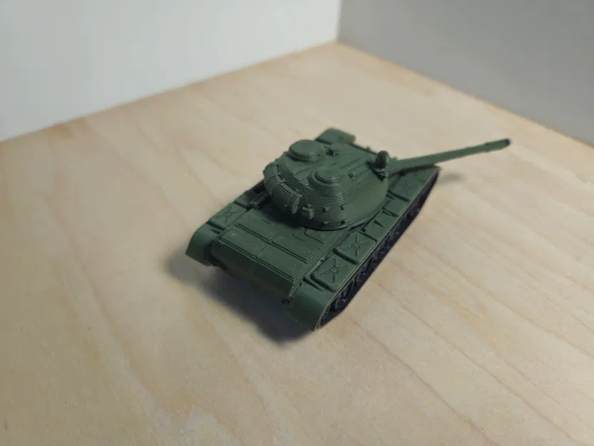 Mô hình xe tăng chiến đấu chủ lực T-55 MBT (File in 3D) - Image 4