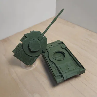 Mô hình xe tăng chiến đấu T55 AGM 3D - Phụ kiện Wargame cực chất