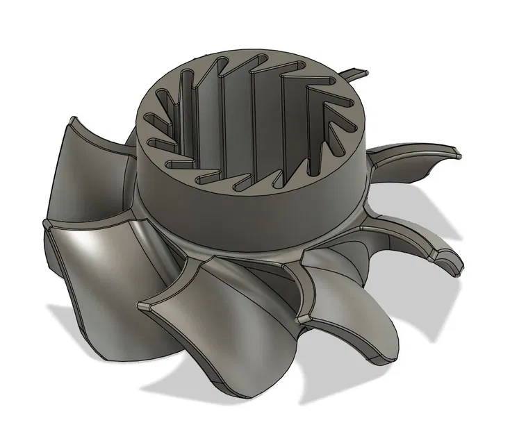 Cánh quạt tản nhiệt Carvera Beefy - Nâng cấp bền bỉ cho trục xoay CNC - Image 1